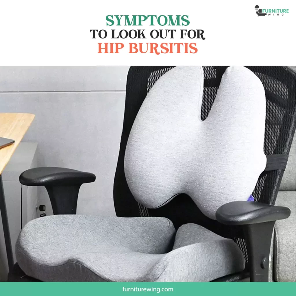 Hip bursitis signs and symptoms 